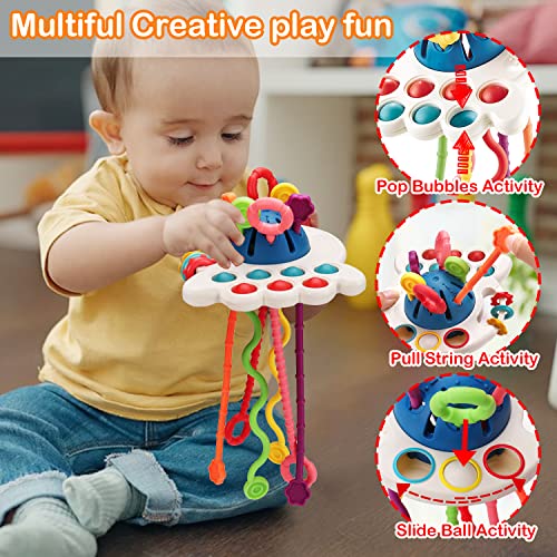 JUGUETES MONTESSORI PARA BEBÉS DE 61218 MESES TAZAS DE APILAR CON CUERDA PARA BEBÉS BLOQUES CLASIFICADORES DE FORMA JUGUETE - 2