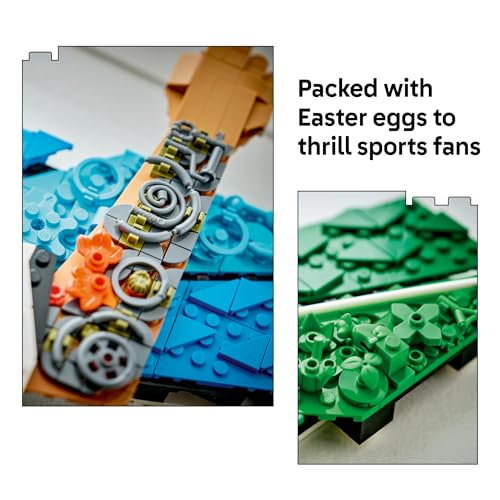 LEGO EDITIONS LIONEL MESSI CELEBRACIÓN JUEGO DE CONSTRUCCIÓN PARA NIÑOS Y NIÑAS A PARTIR DE 14 AÑOS REGALO DE FÚTBOL - 4