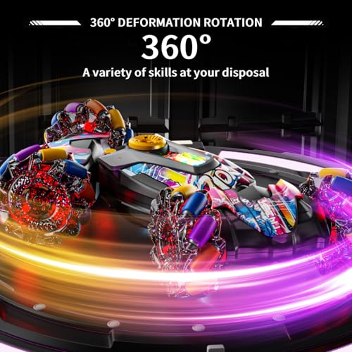 COCHE DE ACROBACIAS RC CON SENSOR DE GESTOS JUGUETES DE COCHE DE CONTROL REMOTO PARA EDADES 5713 CON LUCES MÚSICA Y ASPERSIÓN - 3