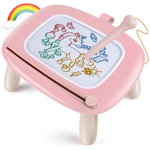 SMASIAGON JUGUETES PARA NIÑOS DE 1 A 2 AÑOS NIÑOS Y NIÑAS PIZARRA MAGNÉTICA PARA DIBUJAR Y BLOC DE GARABATOS JUGUETES EDUCATIVOS - 1