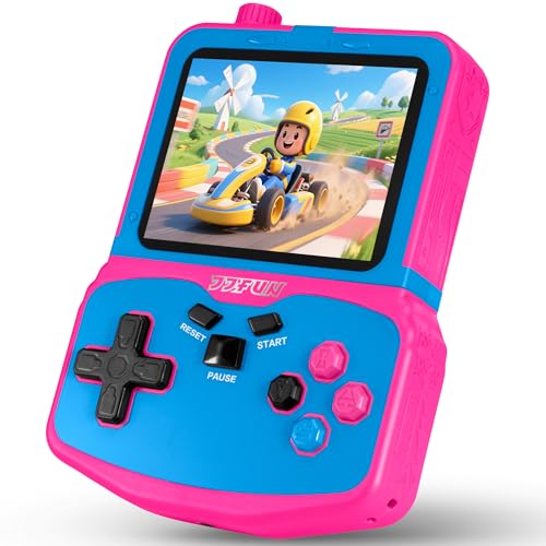 CONSOLA DE JUEGOS PORTÁTIL PARA NIÑAS 220 JUEGOS RETRO INTEGRADOS PANTALLA HD IPS DE 35 PULGADAS MINI REPRODUCTOR DE VIDEOJUEGOS - 1