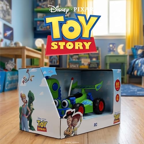 JADA TOYS 132 RC TOY STORY RC BUGGY AUTO DE CONTROL REMOTO DE FUNCIÓN SIMPLE PARA NIÑOS CON CUERPO DE 55 PULGADAS Y DISEÑO - 2