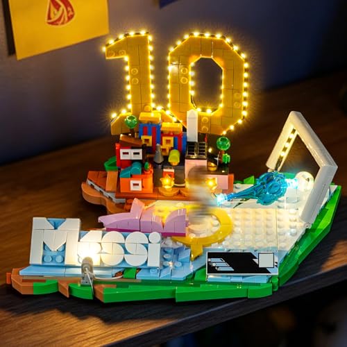 ILUMINACIÓN LED COMPATIBLE CON LEGO LIONEL MESSI SOCCER HIGHLIGHTS 43011 JUST LIGHTS KIT DE LUZ COMPATIBLE CON LEGO 43011 NO - 2
