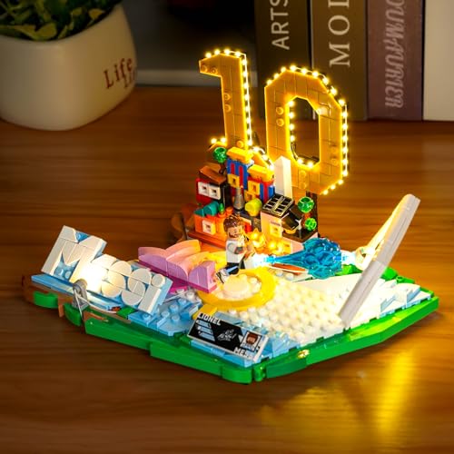 ILUMINACIÓN LED COMPATIBLE CON LEGO LIONEL MESSI SOCCER HIGHLIGHTS 43011 JUST LIGHTS KIT DE LUZ COMPATIBLE CON LEGO 43011 NO - 3