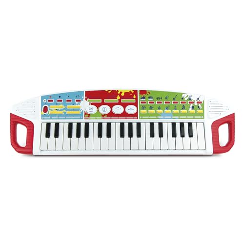 WINFUN COOL SOUNDS TECLADO ELÉCTRICO 8 SONIDOS DE INSTRUMENTOS GRABACIÓNPARADA DE REPRODUCCIÓN CANCIONES DE DEMOSTRACIÓN JUGUETE - 1