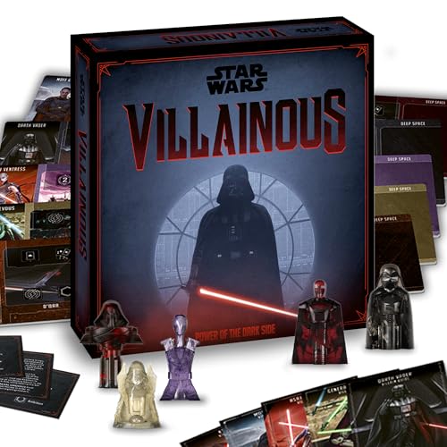 RAVENSBURGER STAR WARS VILLAINOUS JUEGO DE MESA DE ESTRATEGIA POWER OF THE DARK SIDE ÚNETE A DARTH VADER KYLO REN Y MÁS EN ESTA - 1