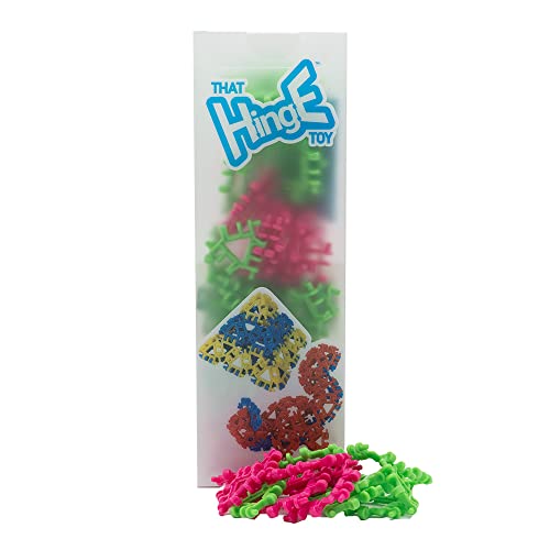 THAT HINGE TOY JUEGO DE 82 PIEZAS VERDE ROSA ANIMAL MÁS JUGUETE DE CONSTRUCCIÓN STEM - 1