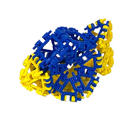 THAT HINGE TOY JUEGO DE 82 PIEZAS VERDE ROSA ANIMAL MÁS JUGUETE DE CONSTRUCCIÓN STEM - 2