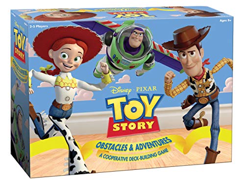 DISNEY PIXAR TOY STORY COOPERATIVE DECK BUILDING GAME JUEGO DE MESA FAMILIAR CON PERSONAJES Y OBRAS DE ARTE DE PELÍCULAS DE TOY - 1