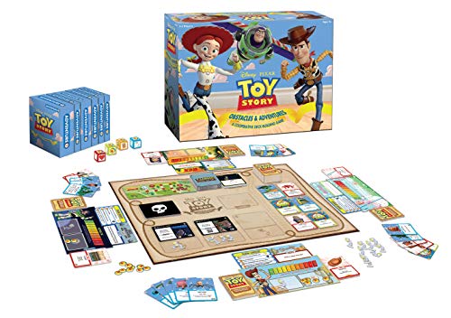 DISNEY PIXAR TOY STORY COOPERATIVE DECK BUILDING GAME JUEGO DE MESA FAMILIAR CON PERSONAJES Y OBRAS DE ARTE DE PELÍCULAS DE TOY - 2