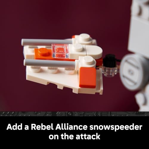 LEGO STAR WARS ATAT WALKER JUEGO DE CONSTRUCCIÓN PARA ADULTOS A PARTIR DE 18 AÑOS COLECCIONABLE Y DECORACIÓN DE HABITACIÓN - 4