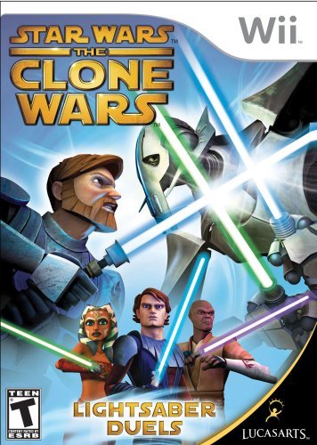 STAR WARS THE CLONE WARS LIGHTSABER DUELS NINTENDO WII RENEWED - 1