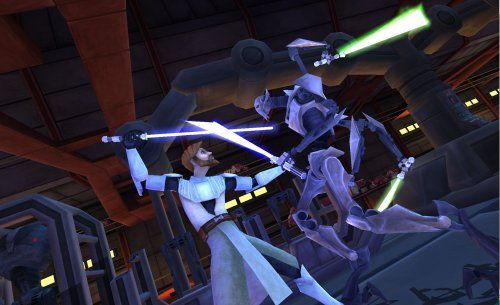 STAR WARS THE CLONE WARS LIGHTSABER DUELS NINTENDO WII RENEWED - 2