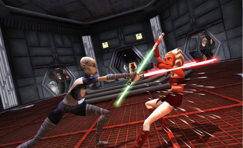 STAR WARS THE CLONE WARS LIGHTSABER DUELS NINTENDO WII RENEWED - 3