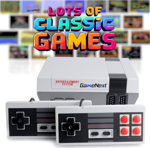 GAMENEXT CONSOLA DE JUEGO RETRO MINI CONSOLA DE VIDEO JUEGOS CLÁSICA AV INTEGRADA CON 620 JUEGOS MODO DE JUEGO PARA DOS - 2