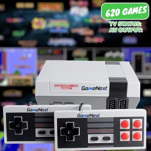 GAMENEXT CONSOLA DE JUEGO RETRO MINI CONSOLA DE VIDEO JUEGOS CLÁSICA AV INTEGRADA CON 620 JUEGOS MODO DE JUEGO PARA DOS - 3