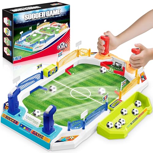 MINI JUEGO DE MESA DE FÚTBOL PARA NIÑOS REGALOS DE FÚTBOL DE CUMPLEAÑOS Y NAVIDAD PARA NIÑOS DE 3 4 5 6 7 812 AÑOS JUGUETES - 1