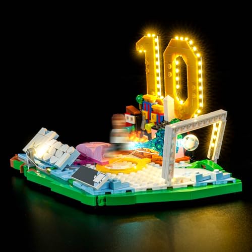 LOCOLEE KIT DE LUCES COMPATIBLE CON LEGO 43011 LIONEL MESSI DESTACADOS DE FÚTBOL NO SOLO LUCES DEL MODELO REAL ACCESORIOS - 2