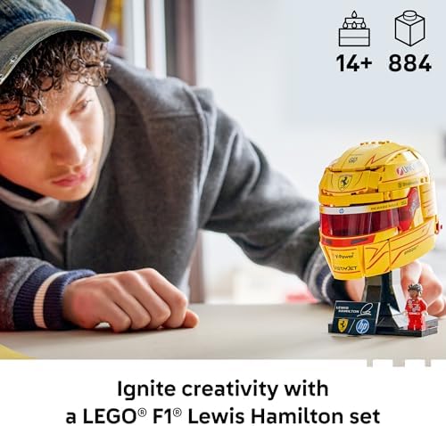 LEGO EDITIONS SCUDERIA FERRARI HP LEWIS HAMILTON CASCO JUEGO DE CONSTRUCCIÓN PARA ADOLESCENTES A PARTIR DE 14 AÑOS PANTALLA - 7