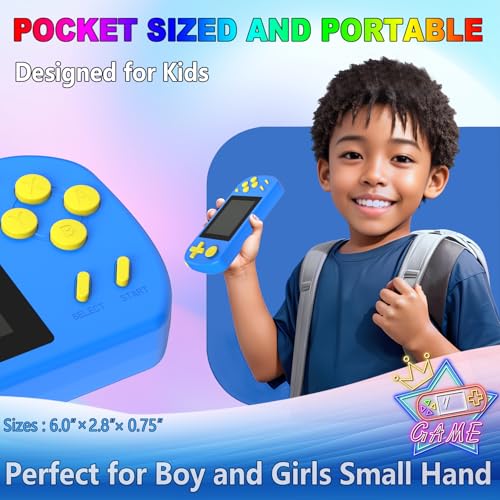 JUEGOS DE MANO PARA NIÑOS CON 218 JUEGOS DE VIDEO INCORPORADOS JUGUETES DE VIAJE PORTÁTILES PARA NIÑOS DE 4 A 13 AÑOS - 4