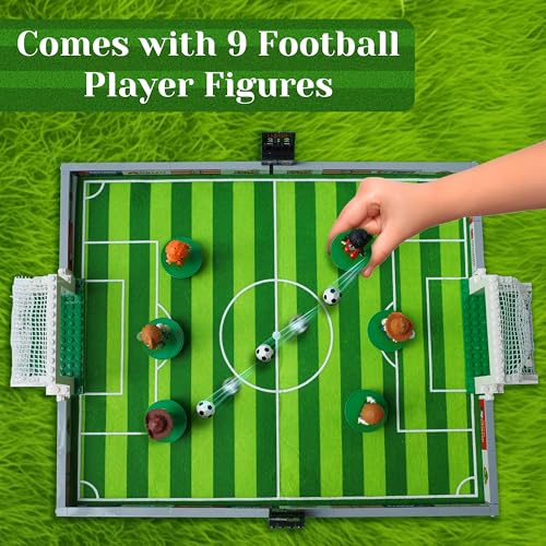 JUEGO DE BLOQUES DE CONSTRUCCIÓN DE CAMPO DE FÚTBOL COMPATIBLE CON LEGO DE FÚTBOL LADRILLOS DE CONSTRUCCIÓN DE JUGUETE - 3