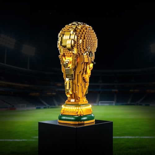 VAODEST KIT DE ILUMINACIÓN LED PARA LEGO FIFA WORLD CUP OFFICIAL TROPHY 43020 LUCES DECORATIVAS CREATIVAS COMPATIBLES CON JUEGOS - 1