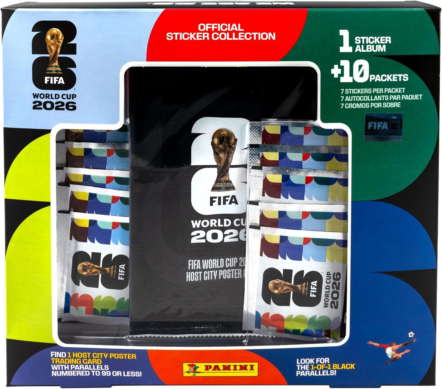 CALCOMANÍAS DE LA COPA MUNDIAL DE LA FIFA DE PANINI 2026 - 1