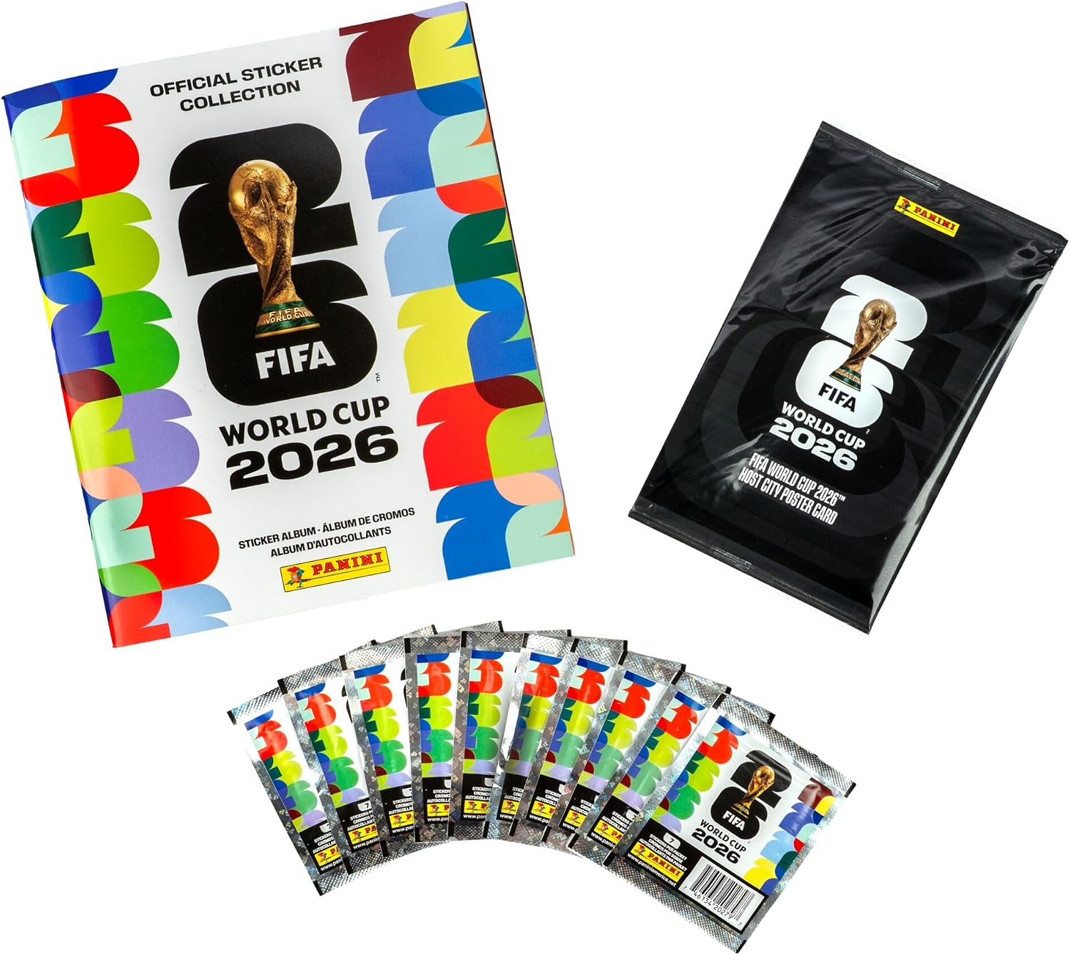 CALCOMANÍAS DE LA COPA MUNDIAL DE LA FIFA DE PANINI 2026 - 2