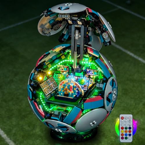 ILUMINACIÓN LED COMPATIBLE CON LEGO EDITIONS SOCCER BALL 43019 JUST LIGHTS KIT DE LUZ COMPATIBLE CON LEGO 43019 NO INCLUYE - 2