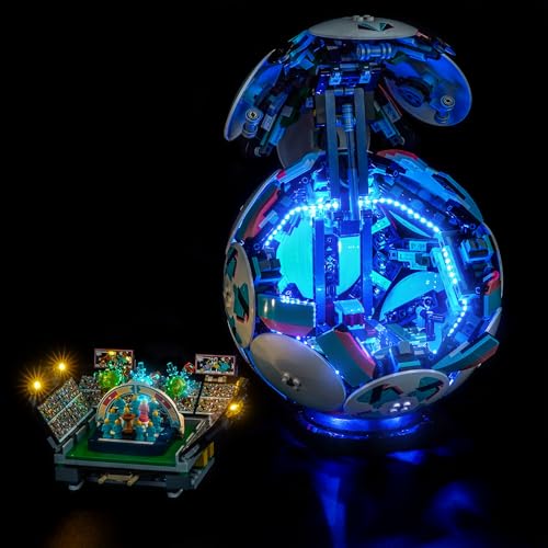 ILUMINACIÓN LED COMPATIBLE CON LEGO EDITIONS SOCCER BALL 43019 JUST LIGHTS KIT DE LUZ COMPATIBLE CON LEGO 43019 NO INCLUYE - 4