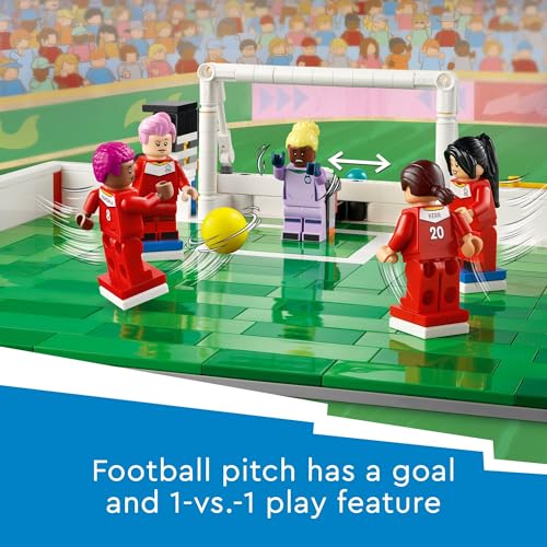 LEGO ICONS OF PLAY JUGUETE DE FÚTBOL SET DE CONSTRUCCIÓN DETALLADO PARA NIÑAS Y NIÑOS CON 15 MINIFIGURAS TAMBIÉN INCLUYE - 3