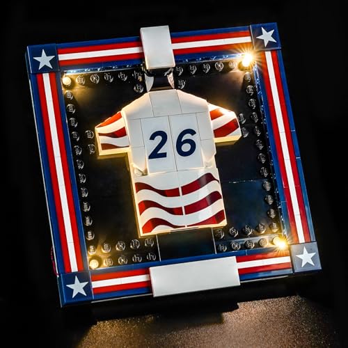 LED LIGHTING COMPATIBLE WITH LEGO 2026 US SOCCER NATIONAL TEAM JERSEY 43033 JUST LIGHTS20 LIGHT KIT COMPATIBLE WITH LEGO - 4