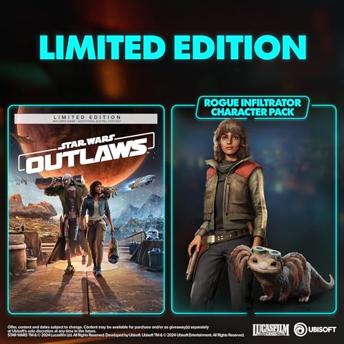 STAR WARS OUTLAWS LIMITED EDITION EXCLUSIVE TO AMAZONCOUK PS5 - 2