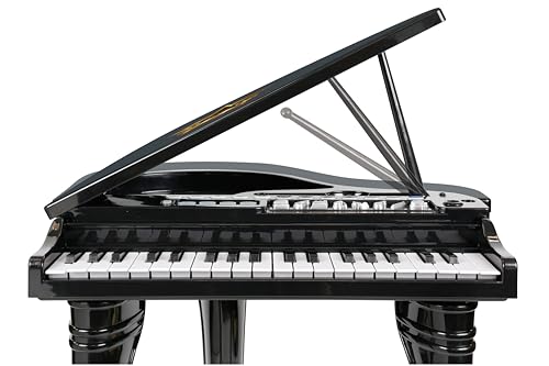 WINFUN JUEGO DE PIANO DE COLA SINFÓNICO PARA NIÑOS A PARTIR DE 37 AÑOS 37 TECLAS 15 CANCIONES DE DEMOSTRACIÓN 8 INSTRUMENTOS - 3