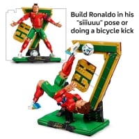 LEGO EDITIONS CRISTIANO RONALDO LEYENDA DEL FÚTBOL JUEGO DE CONSTRUCCIÓN PARA NIÑOS Y NIÑAS, A PARTIR DE 12 AÑOS REGALO - 1