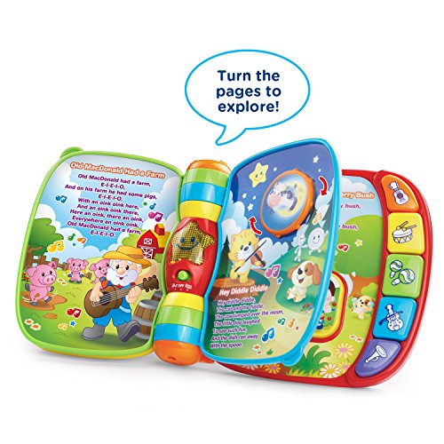 VTECH LIBRO DE RIMAS MUSICALES ROJO - 2