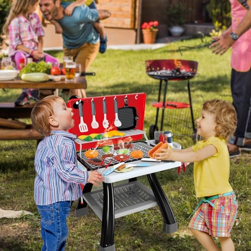 JUEGO DE JUGUETES DE COCINA DE 35 PIEZAS JUEGO DE PARRILLA DE JUGUETE PARA BBQ JUEGO DE JUGUETES DE COCINA JUEGO DE PEQUEÑO CHEF - 2