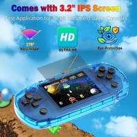 CONSOLA DE JUEGOS DE MANO PARA NIÑOS PRECARGADA CON 100 VIDEOJUEGOS RETRO SISTEMA DE JUEGOS PORTÁTIL CON BATERÍA RECARGABLE - 1