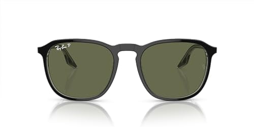 RAYBAN RB2203 GAFAS DE SOL CUADRADAS PARA HOMBRE Y MUJER PAQUETE CON KIT DE GAFAS DE DISEÑO IWEAR DE CORTESÍA - 3