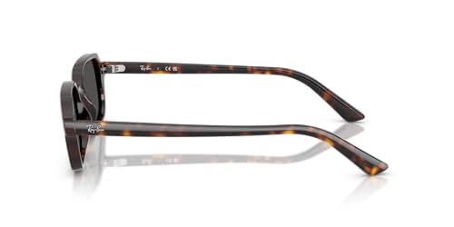 RAYBAN RB4455F ZURI LOW BRIDGE FIT SQUARE SUNGLASSES - 3