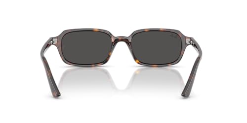 RAYBAN RB4455F ZURI LOW BRIDGE FIT SQUARE SUNGLASSES - 4