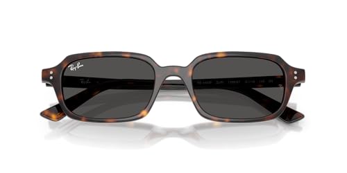 RAYBAN RB4455F ZURI LOW BRIDGE FIT SQUARE SUNGLASSES - 5