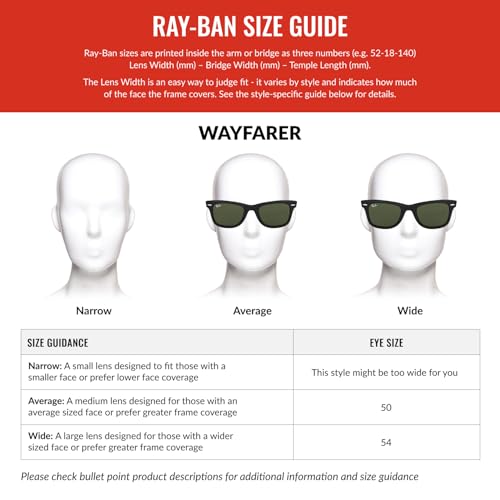 RAYBAN RB2140 WAYFARER POLARIZED SQUARE SUNGLASSES - 5