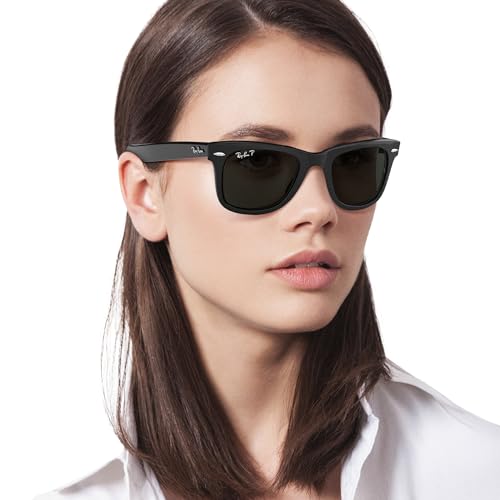 RAYBAN RB2140 WAYFARER POLARIZED SQUARE SUNGLASSES - 6