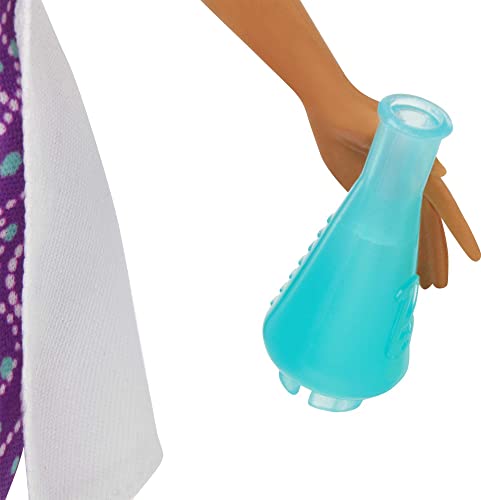 BARBIE JUEGO DE LABORATORIO CIENTÍFICO CON 2 MUÑECAS BANCO DE LABORATORIO Y MÁS DE 10 ACCESORIOS EXCLUSIVO DE AMAZON - 5