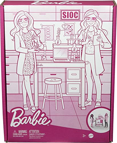 BARBIE JUEGO DE LABORATORIO CIENTÍFICO CON 2 MUÑECAS BANCO DE LABORATORIO Y MÁS DE 10 ACCESORIOS EXCLUSIVO DE AMAZON - 6