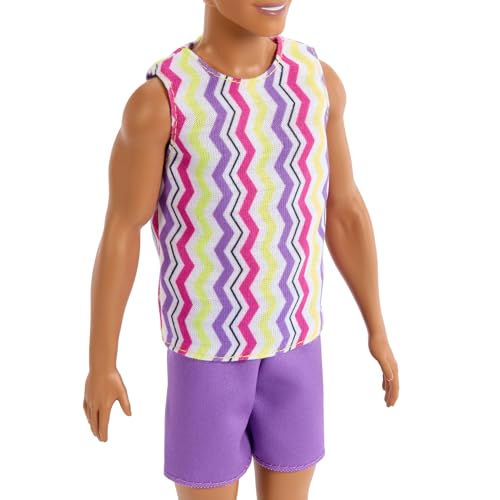 JUEGO DE MUÑECAS DE MODA ESTILO BARBIE LOOKS Y ACCESORIOS INSPIRADOS EN LA PLAYA MUÑECA KEN DE 65 ANIVERSARIO EXCLUSIVO DE AMAZON - 5