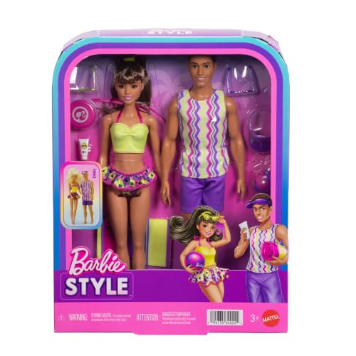 JUEGO DE MUÑECAS DE MODA ESTILO BARBIE LOOKS Y ACCESORIOS INSPIRADOS EN LA PLAYA MUÑECA KEN DE 65 ANIVERSARIO EXCLUSIVO DE AMAZON - 6