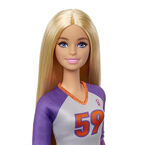 MUÑECA BARBIE Y ACCESORIOS MUÑECA DE VOLEIBOL PROFESIONAL DE BARBIE MADE TO MOVE CON UNIFORME Y PELOTA - 3