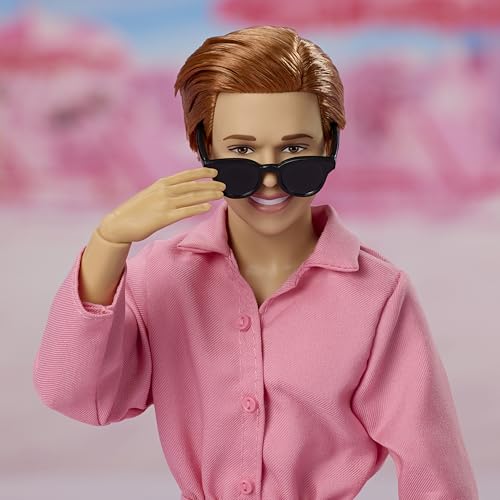 MUÑECA COLECCIONABLE DE BARBIE LA PELÍCULA ALLAN MICHAEL CERA COMO ALLAN CON 2 ATUENDOS REMOVIBLES DE LA PELÍCULA TRAJE DE SALTO - 2